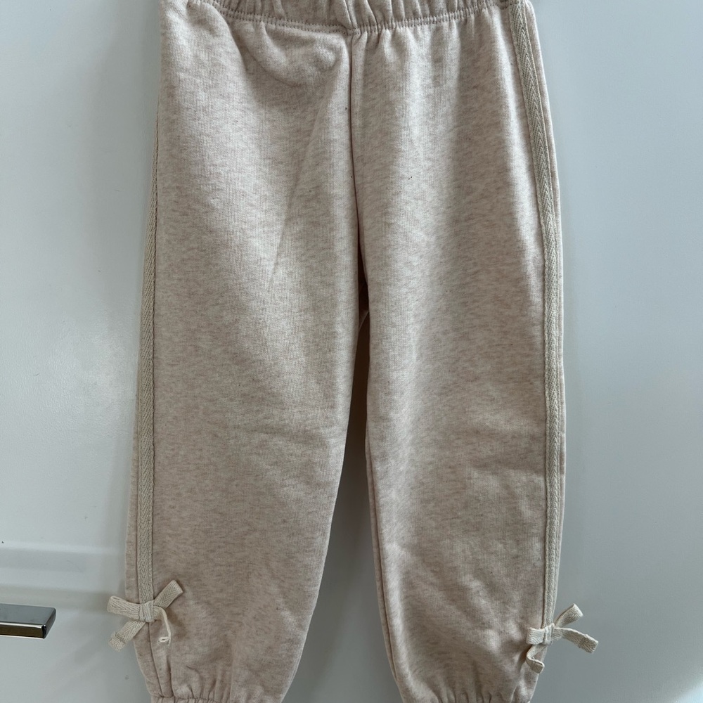 Zara bow trim jogger pants 4 years - Picture 5 of 8